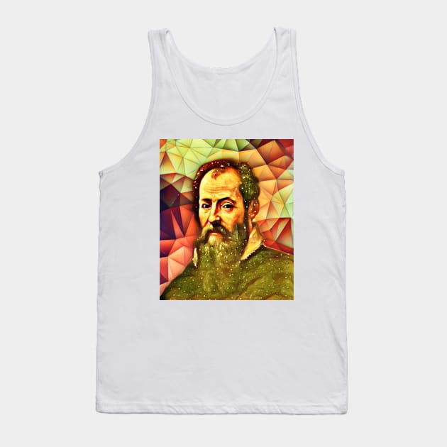 Giorgio Vasari Snow Portrait | Giorgio Vasari Artwork 15 Tank Top by JustLit